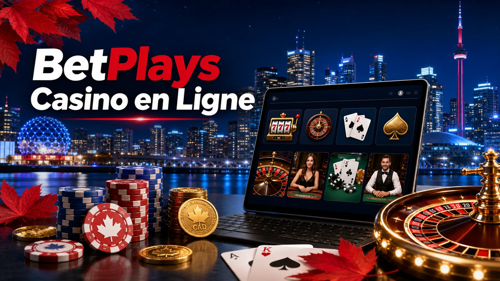 BetPlays Casino en Ligne au Canada content banner