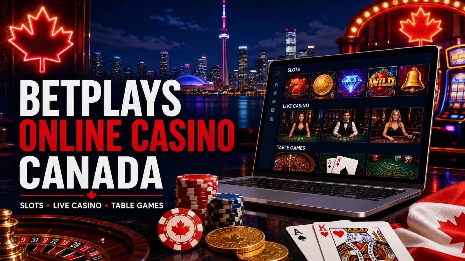 BetPlays Online Casino Canada content banner